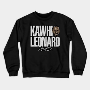 Kawhi Leonard Los Angeles C Stacked Crewneck Sweatshirt